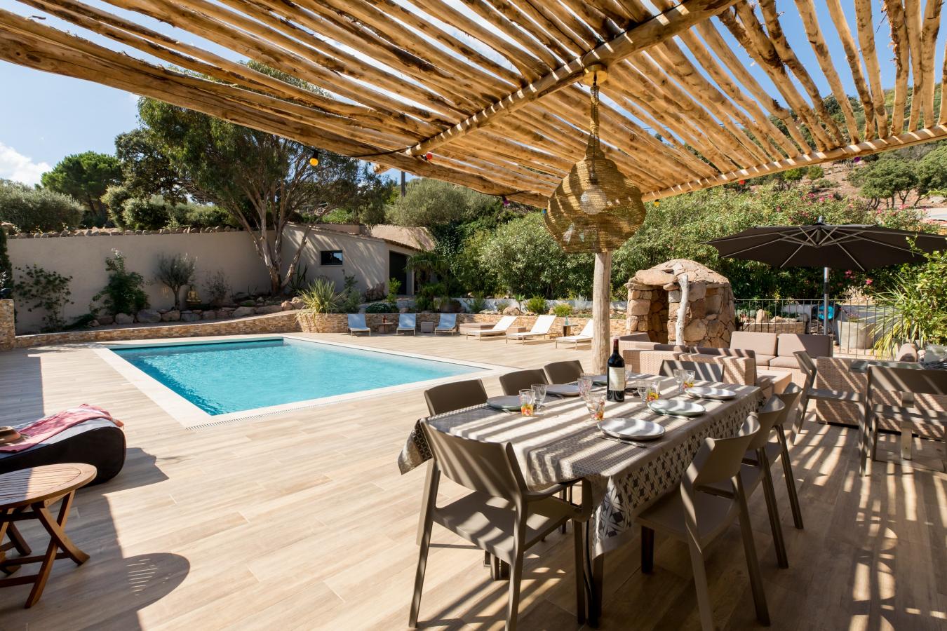 Magnifique villa aleia proche palombaggia avec piscine